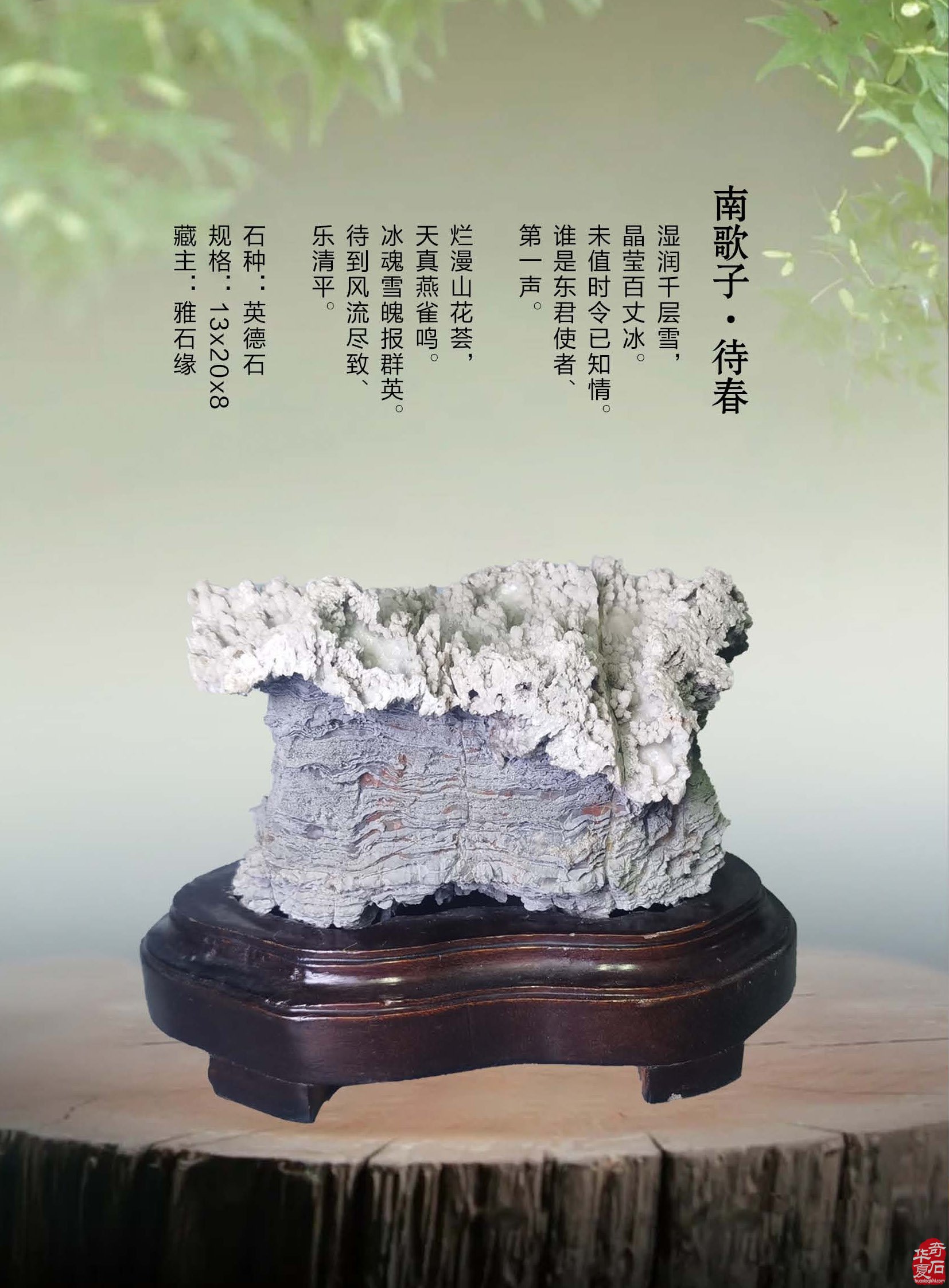 看《于公赏石》杂志听名家说米芾的赏石朋友圈