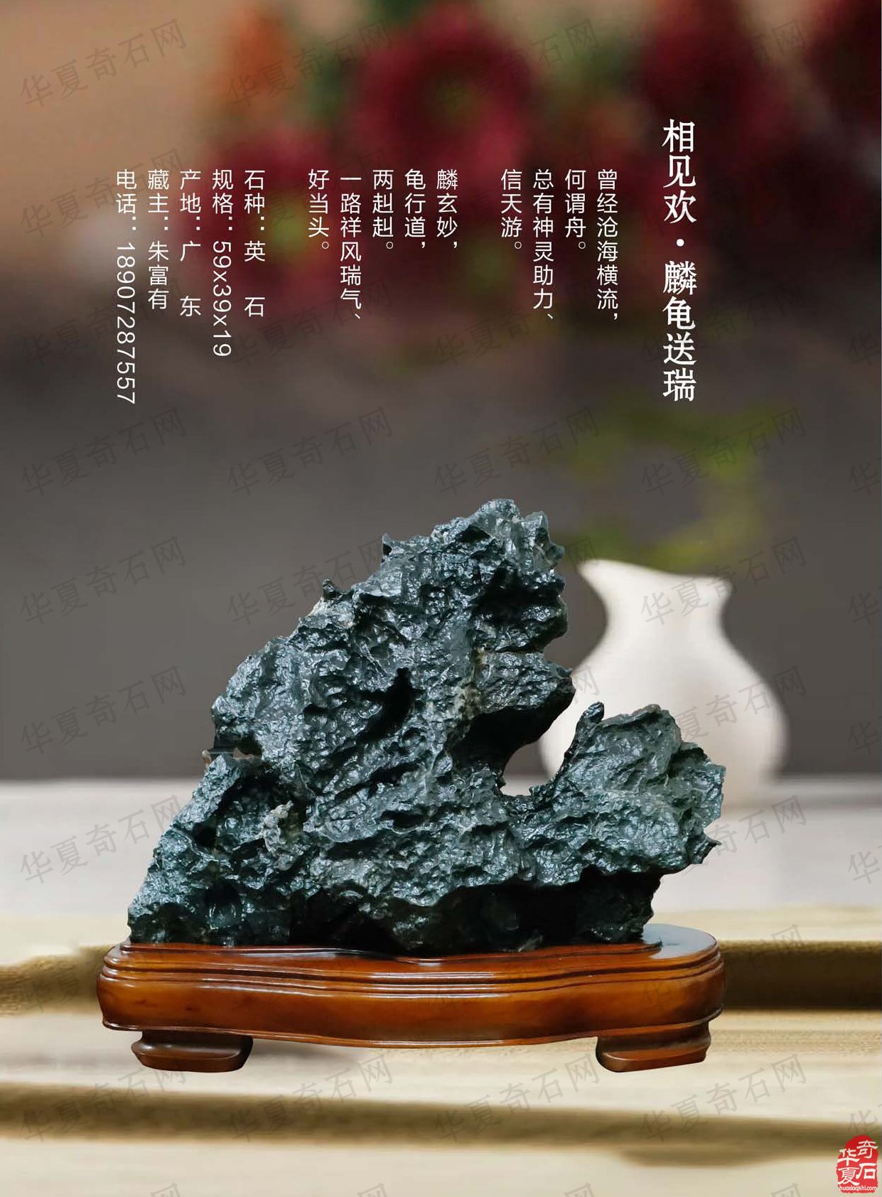 迎新春2023《于公赏石》杂志首期上线了 图