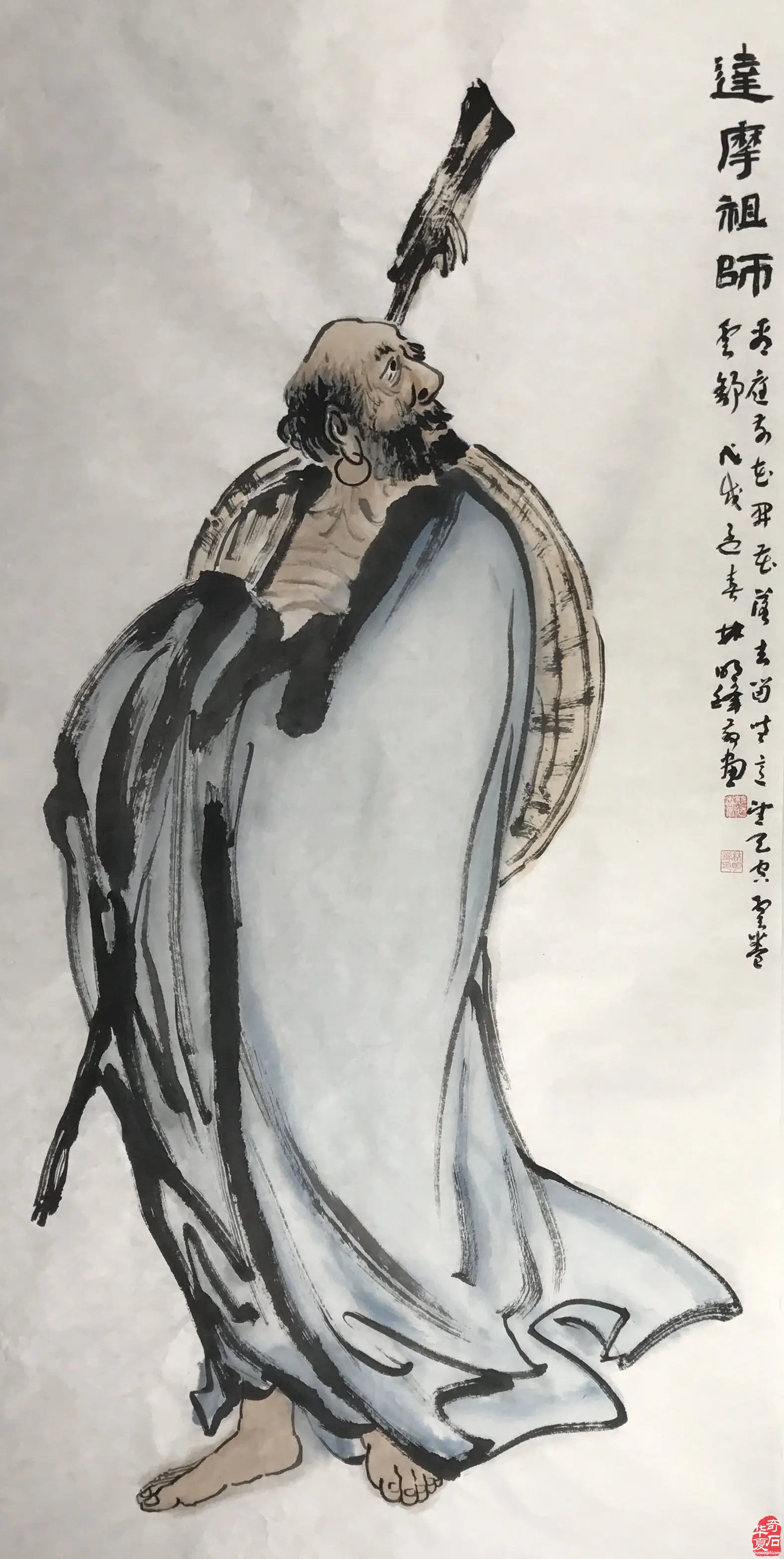 石说中国禅宗的始祖菩提达摩