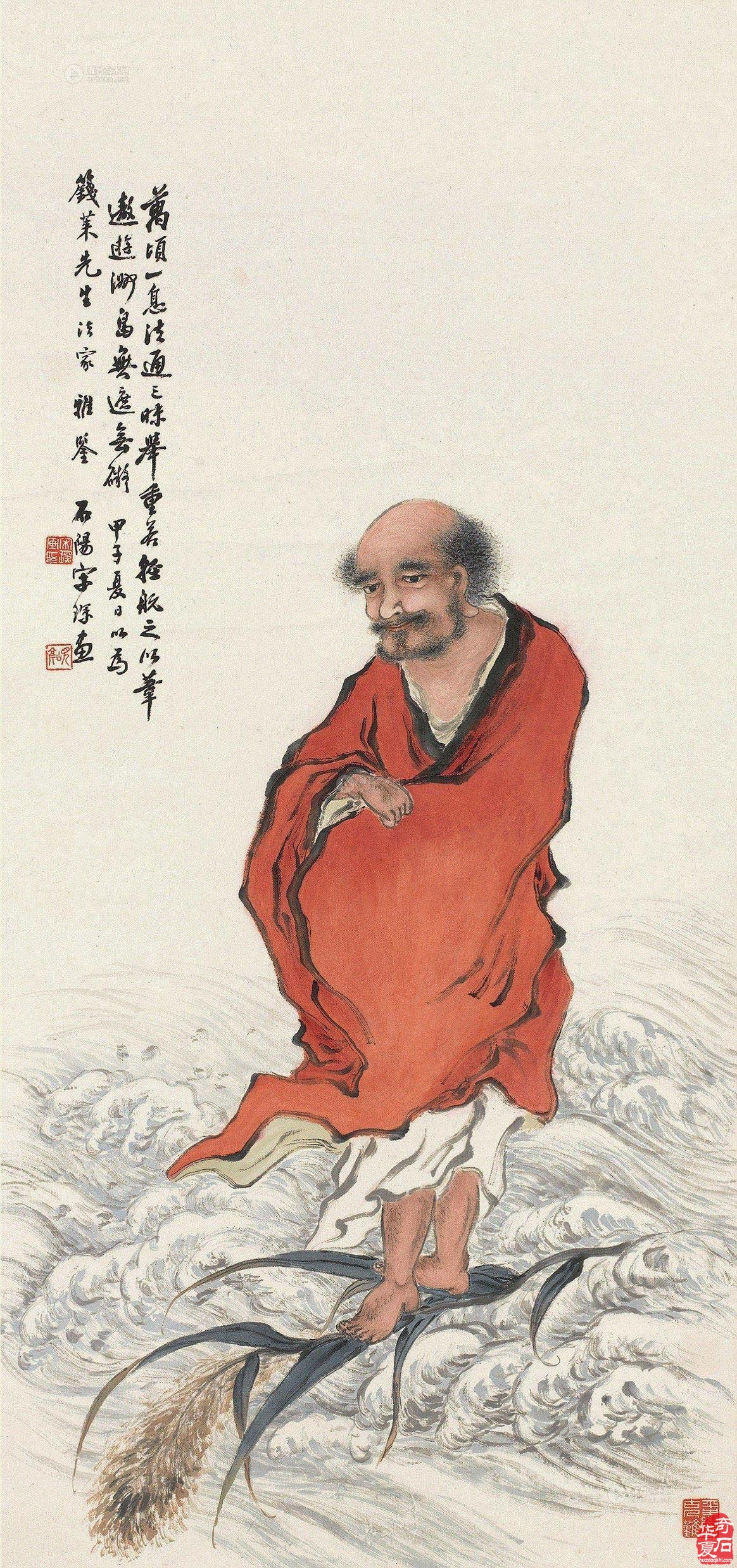 石说中国禅宗的始祖菩提达摩