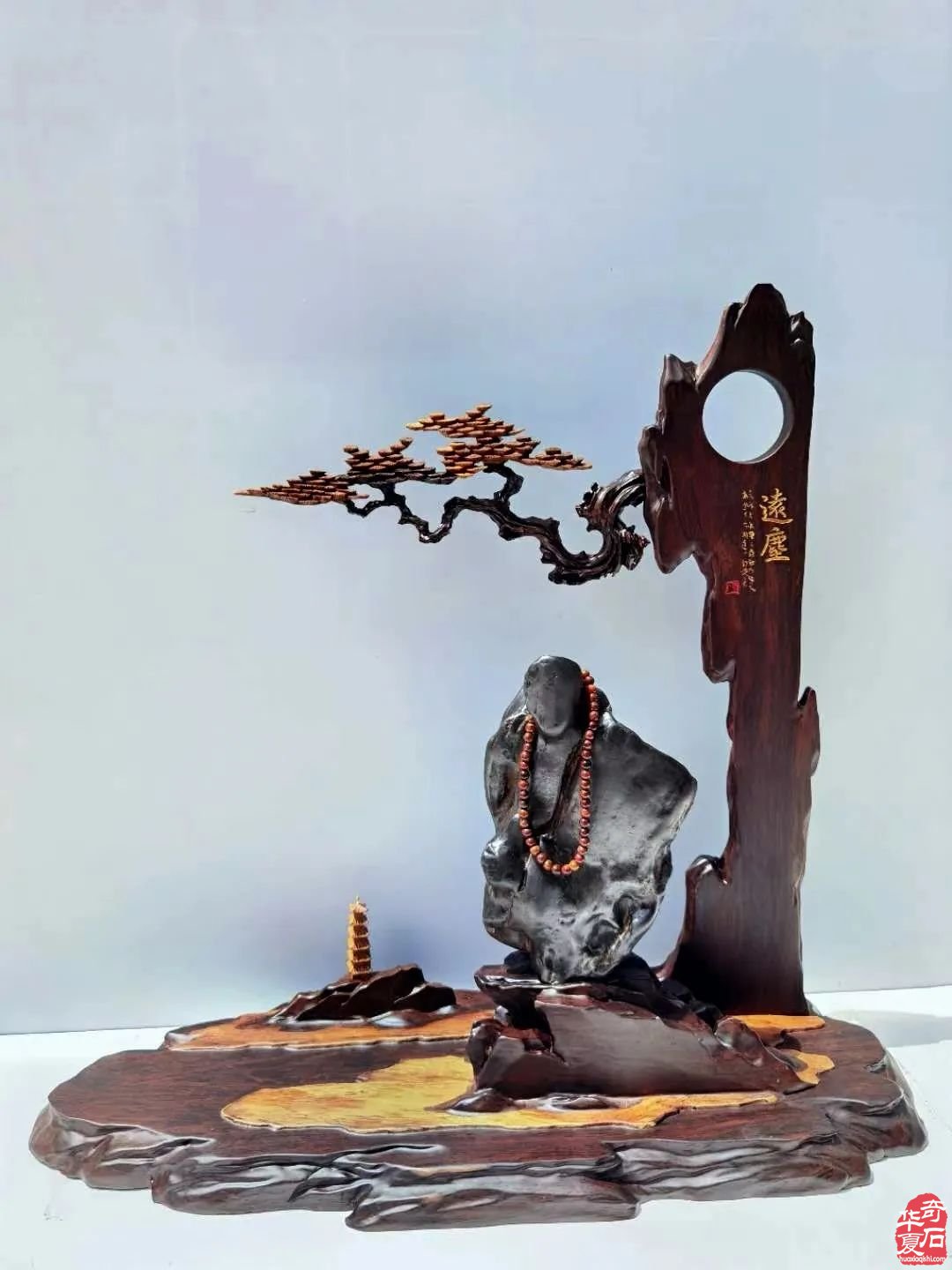 陈村石展进入倒计时十天 ​欣赏禅意浓浓篇