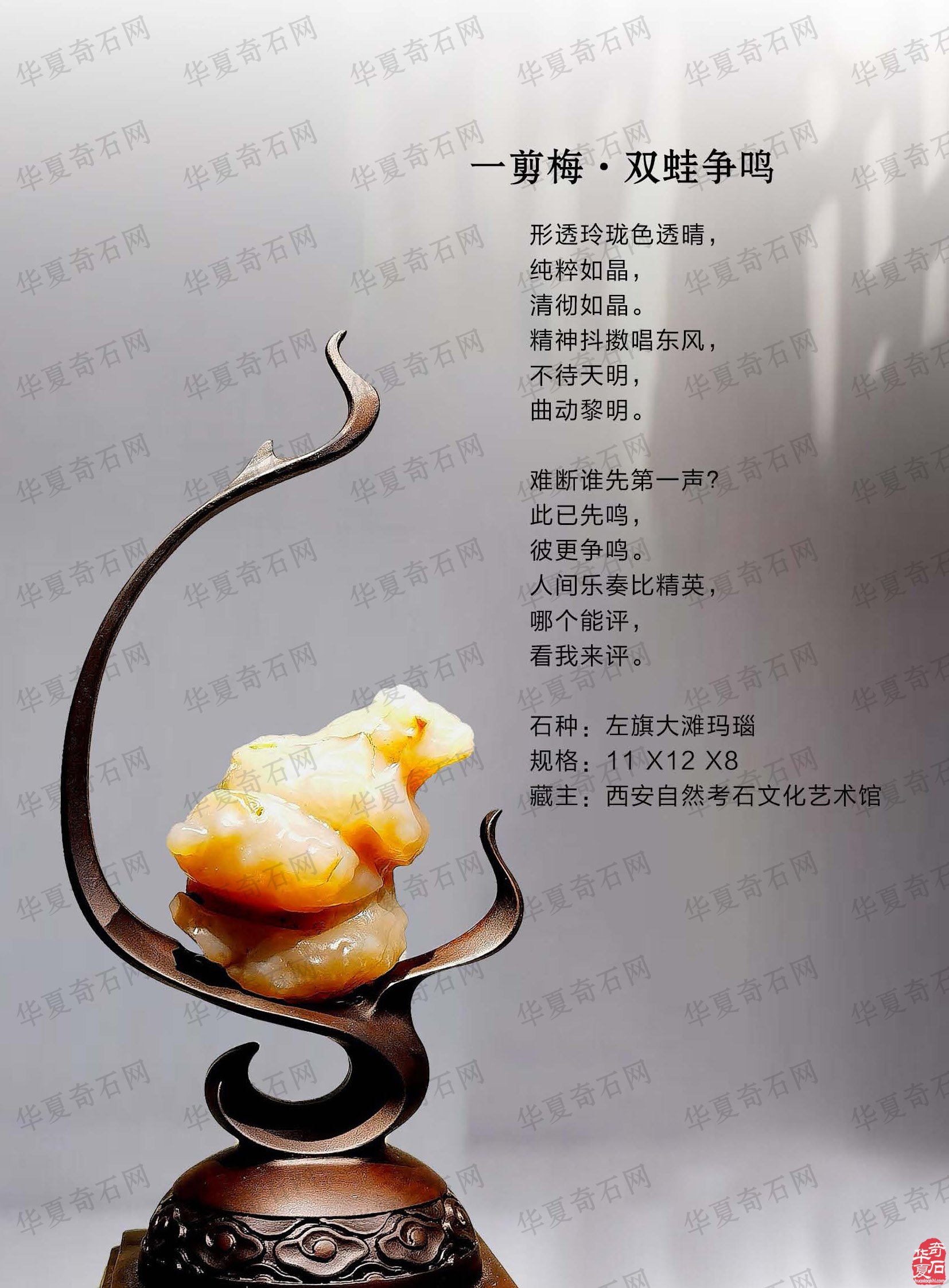 新的一期《于公赏石》电子版杂志上线了