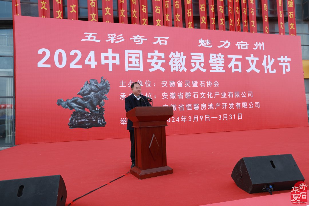 2024中国安徽灵璧石文化节l隆重开幕