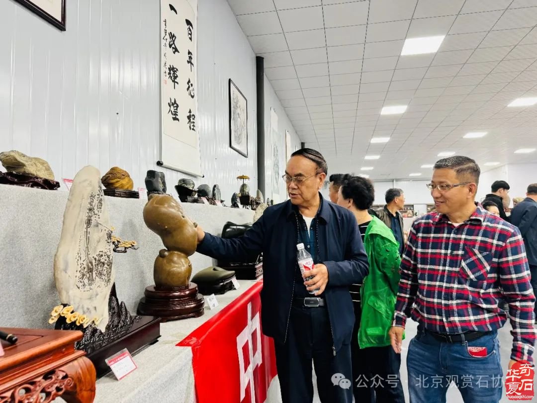 到洛阳奇石古玩文化城看大型石展赏精品美石