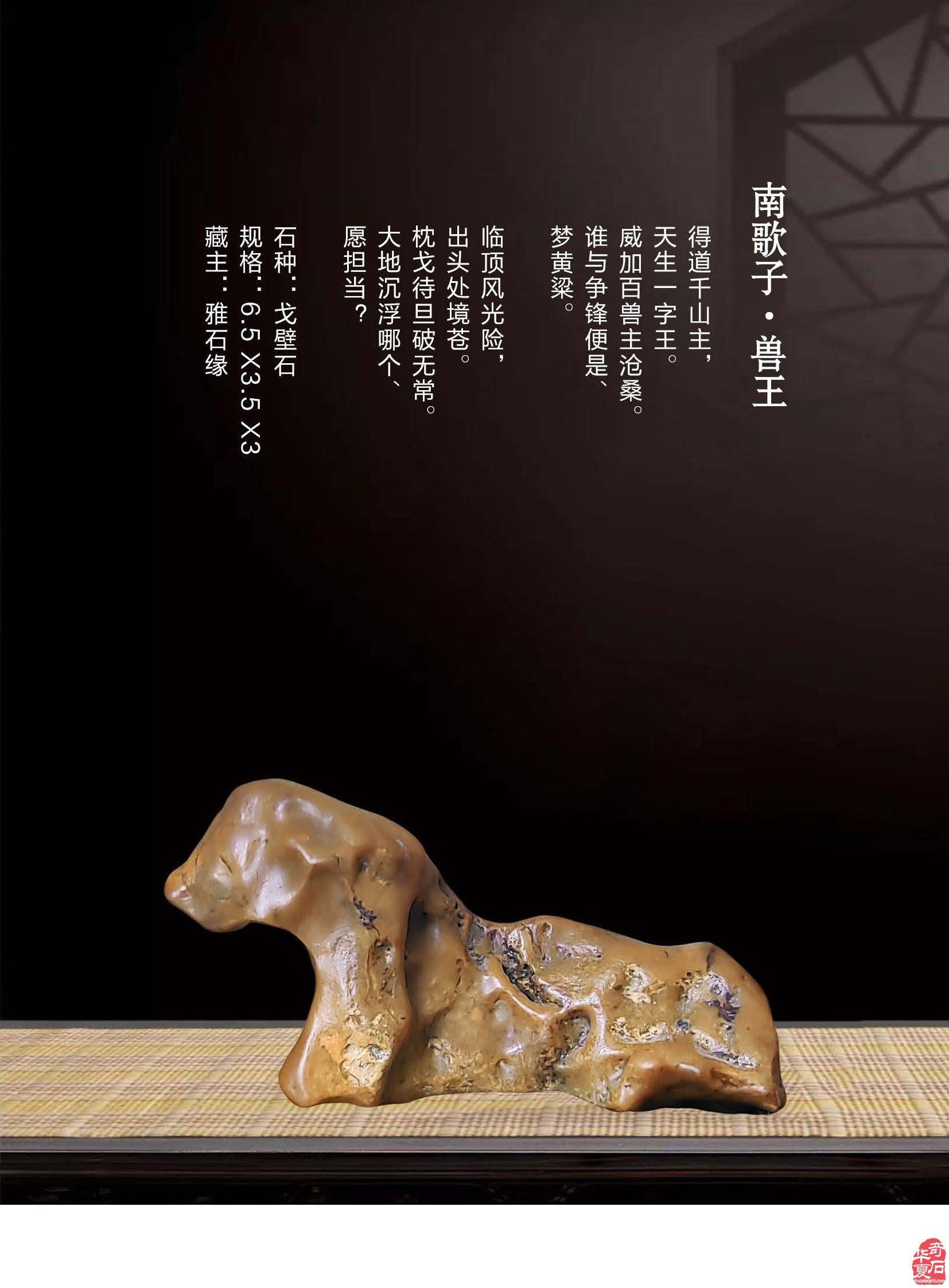 《于公赏石》推介深受石界喜欢的漂亮美石
