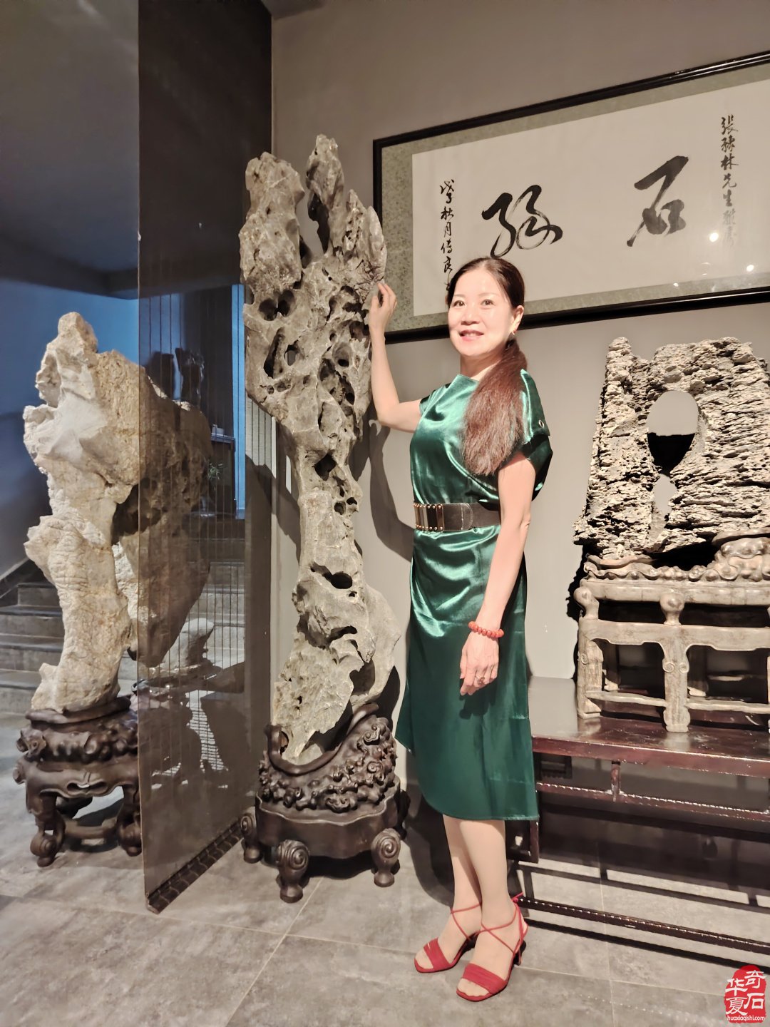 云林山馆美石藏品带给人们美的享受
