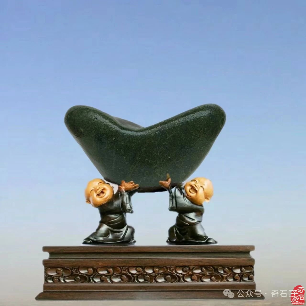 雅赏洛阳石界靓丽的“伊河青”