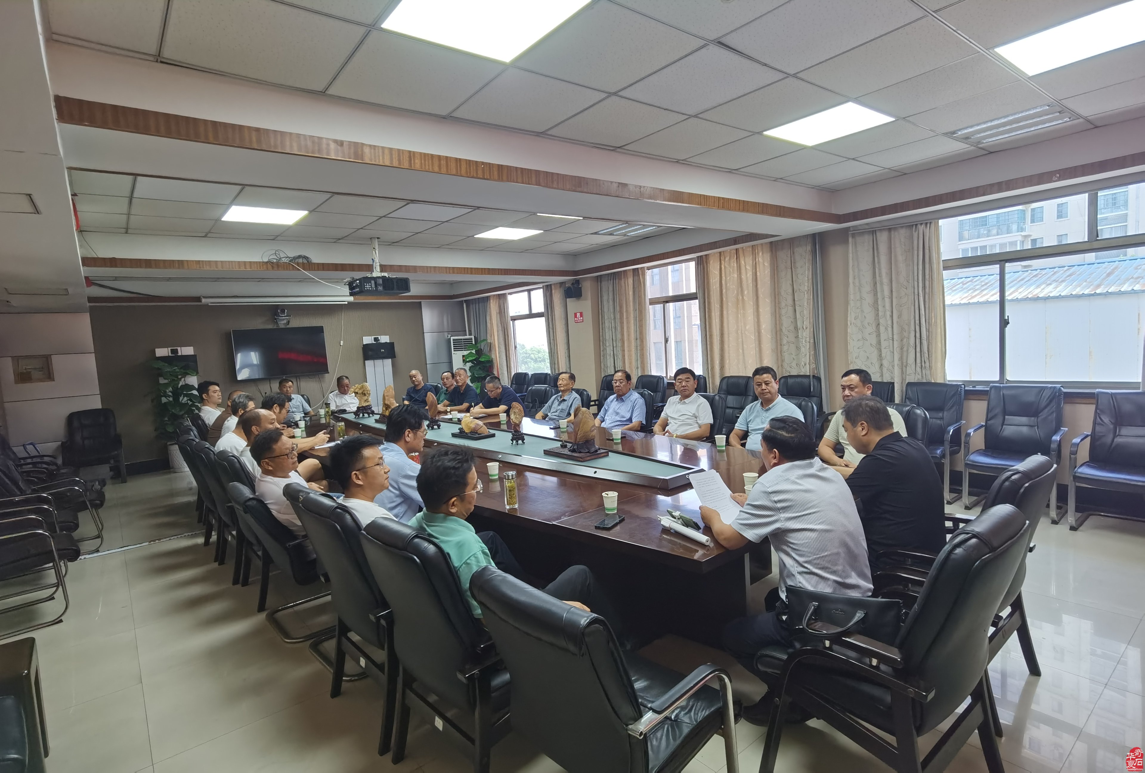 淮南市观赏石协会开展庆祝第十三个8.30全国赏石日活动