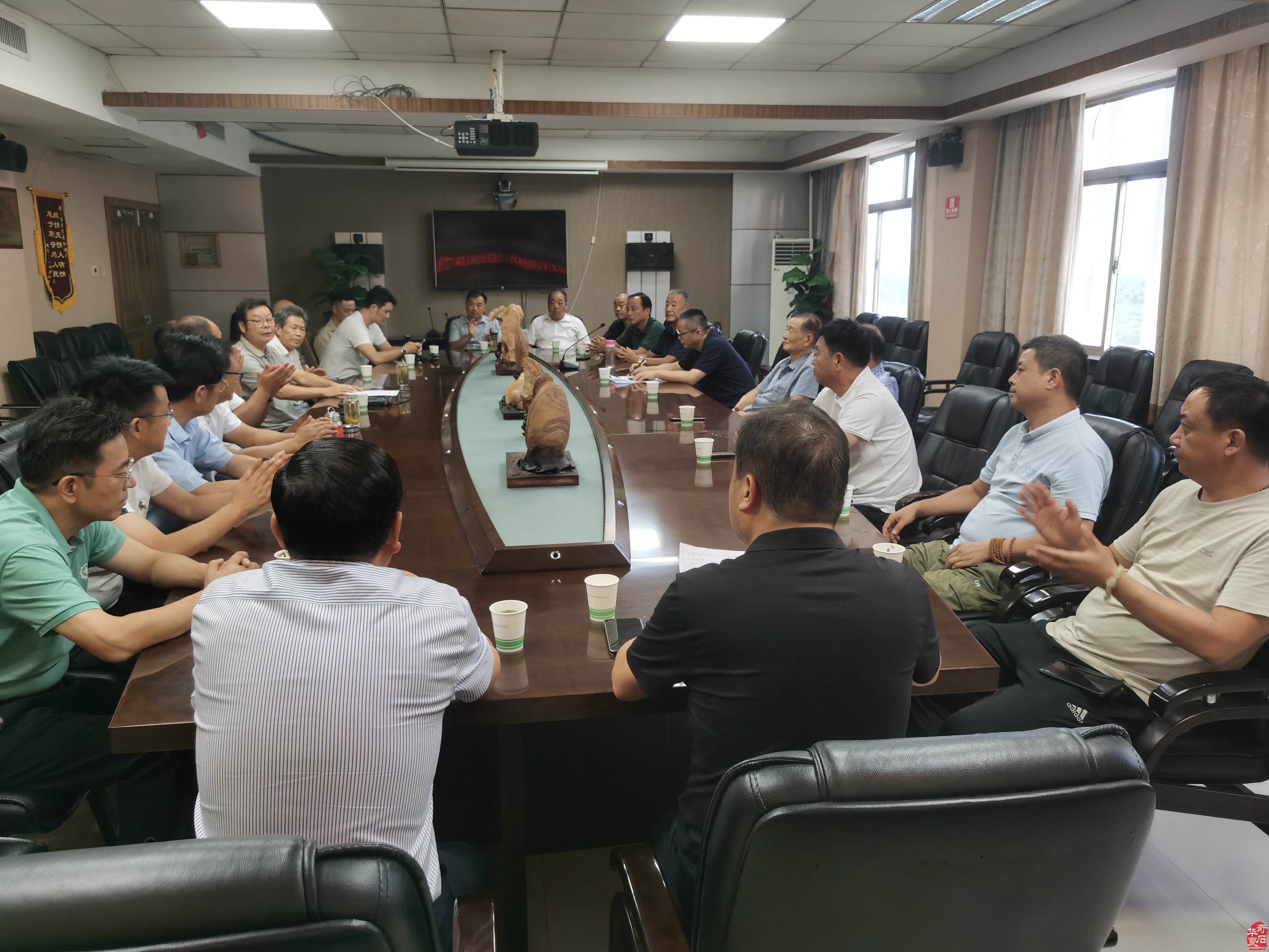 淮南市观赏石协会开展庆祝第十三个8.30全国赏石日活动
