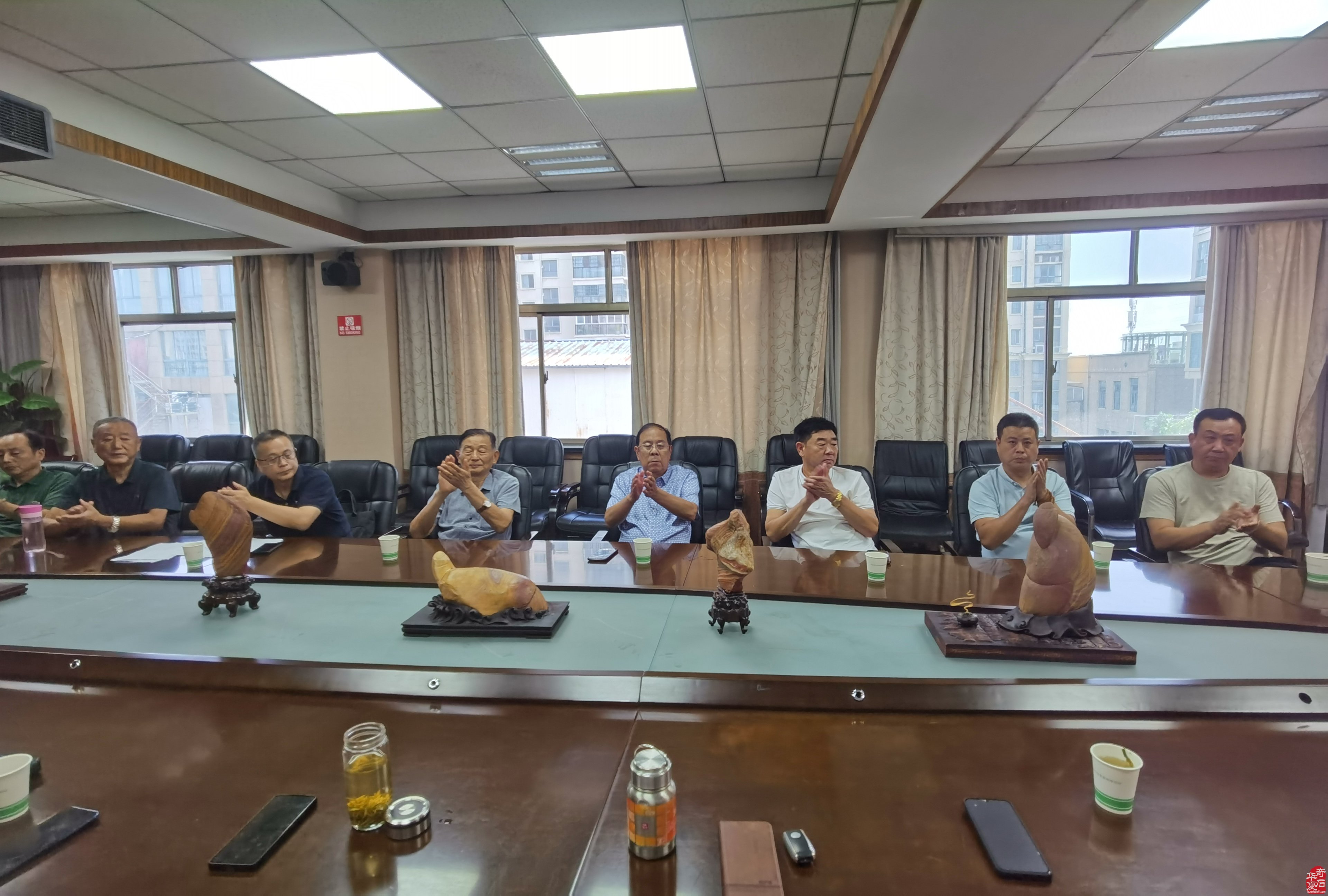 淮南市观赏石协会开展庆祝第十三个8.30全国赏石日活动