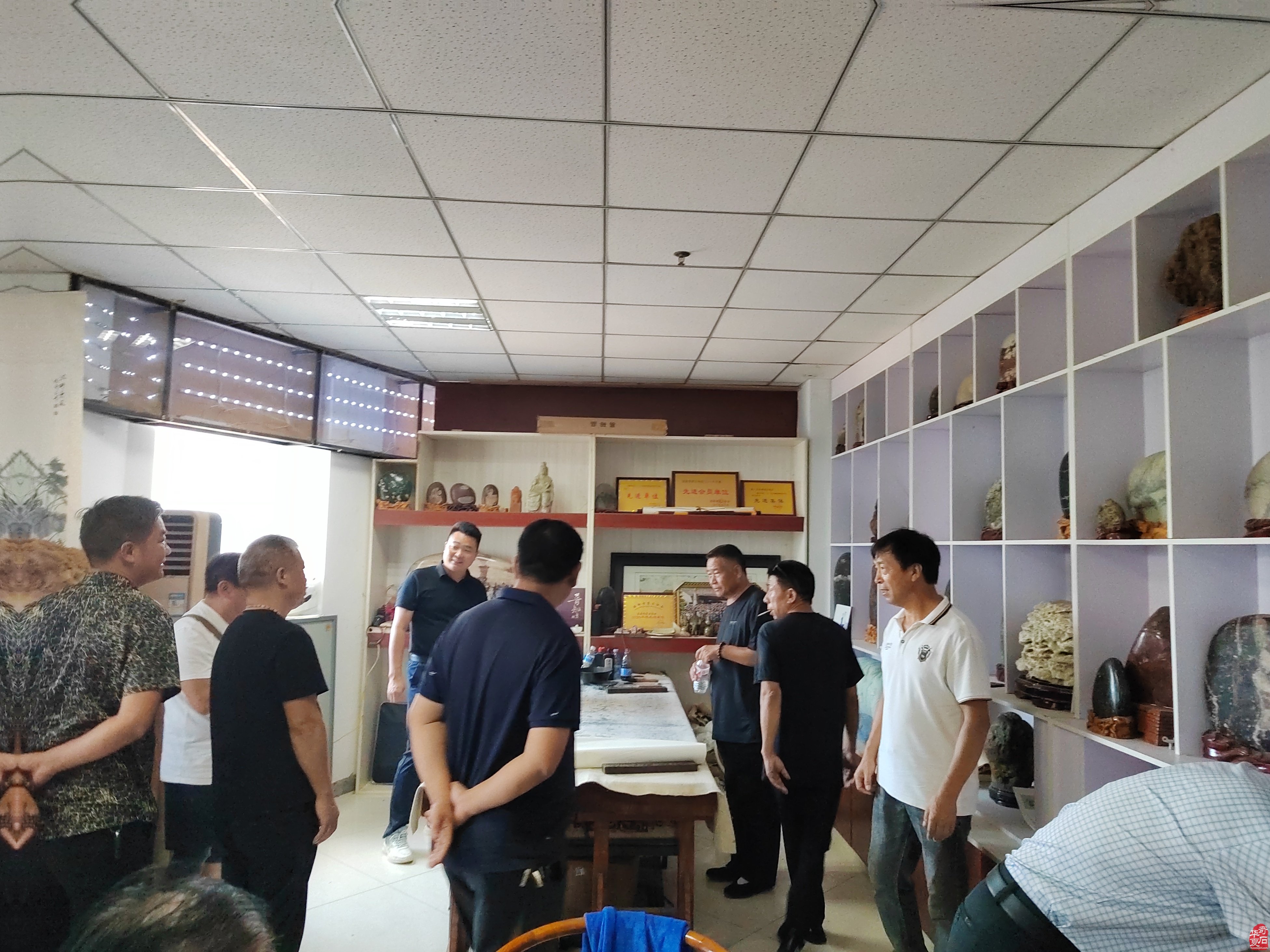 洛阳石界全国第十三个赏石日举办丰富多彩的活动