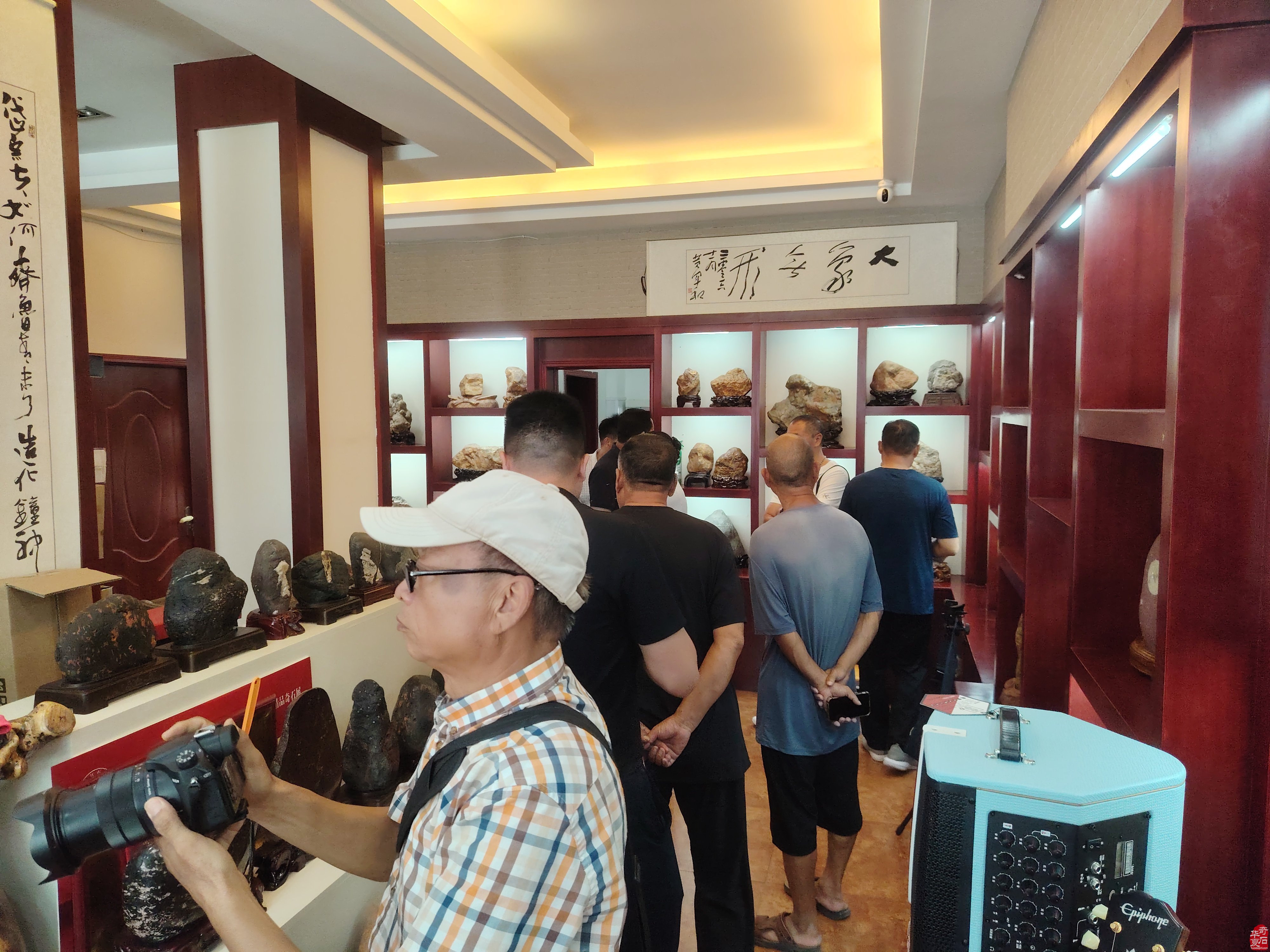 洛阳石界全国第十三个赏石日举办丰富多彩的活动