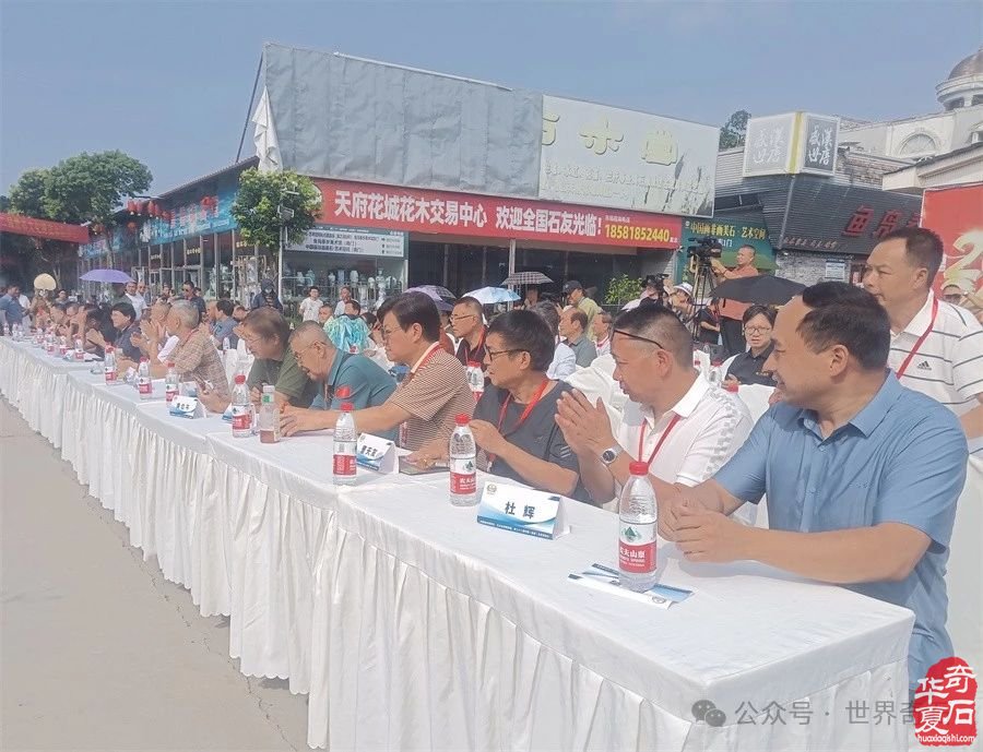 第二十二届温江赏石文化博览会华美开幕