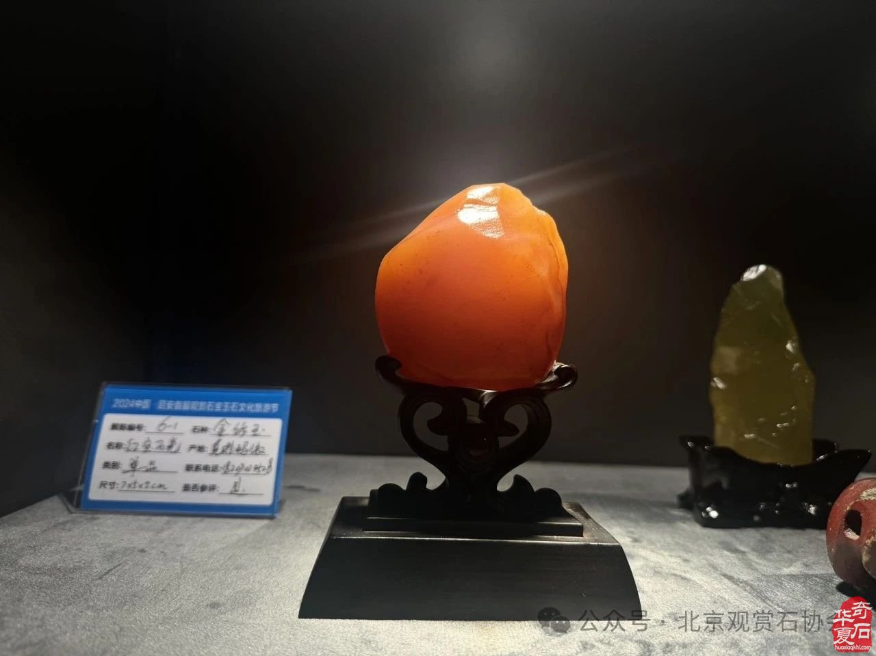 延安首届观赏石·珠宝玉石文化旅游节特金奖