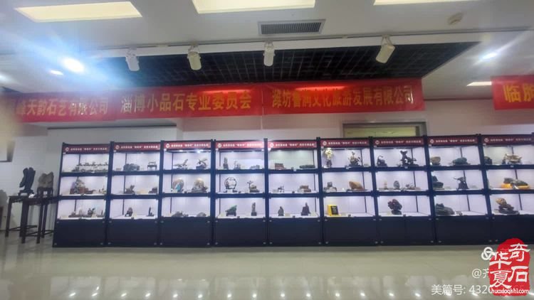 山东淄博观赏石文玩博览会精品展作品欣赏