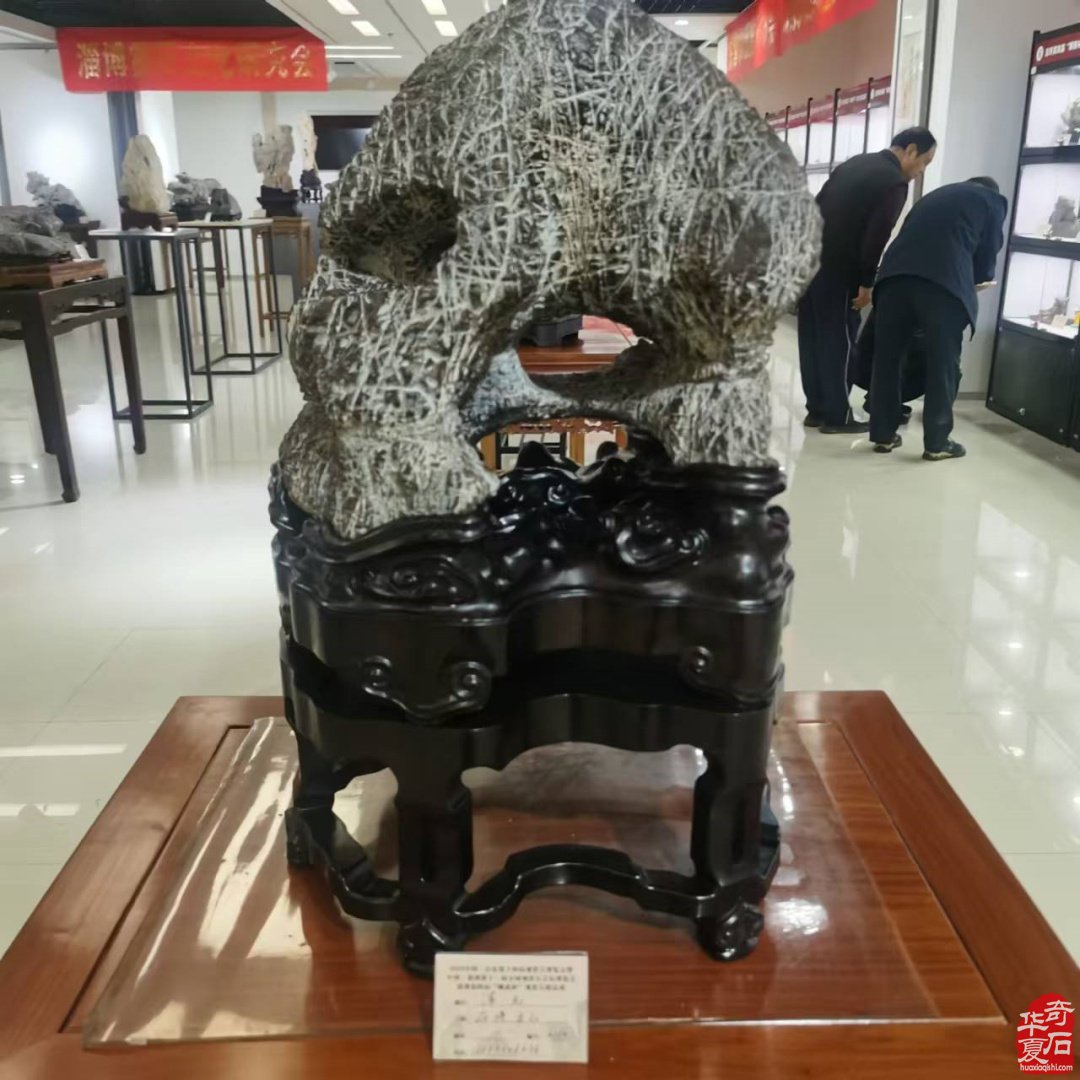 山东淄博观赏石文玩博览会精品展作品欣赏