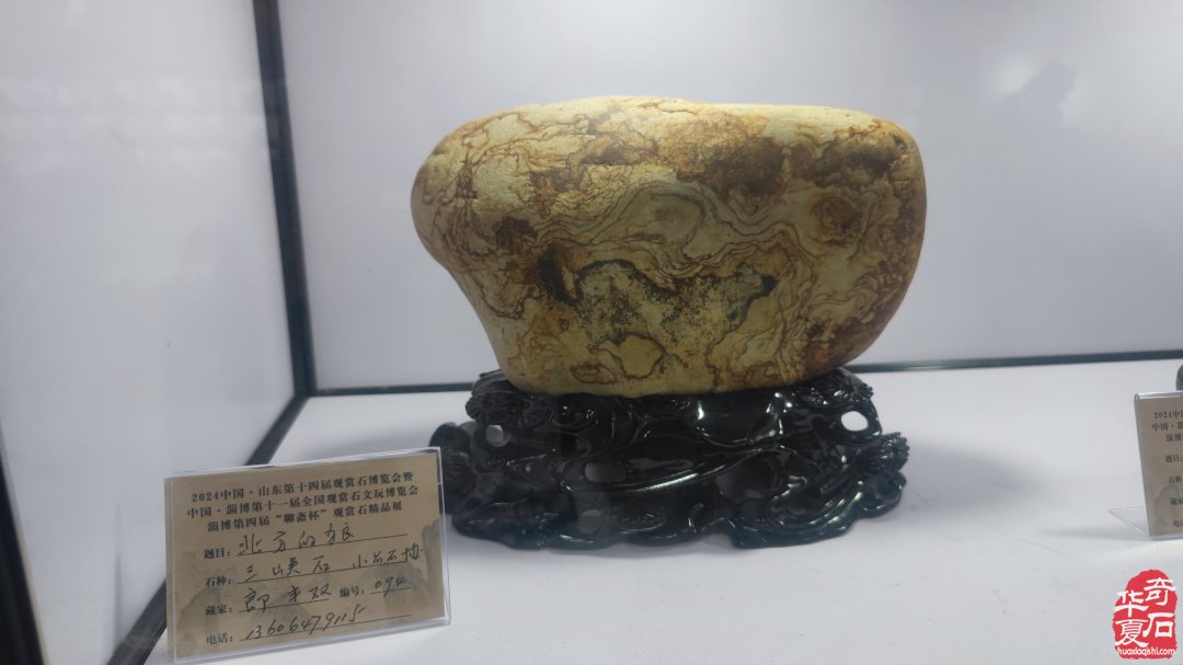 山东淄博观赏石文玩博览会精品展作品欣赏