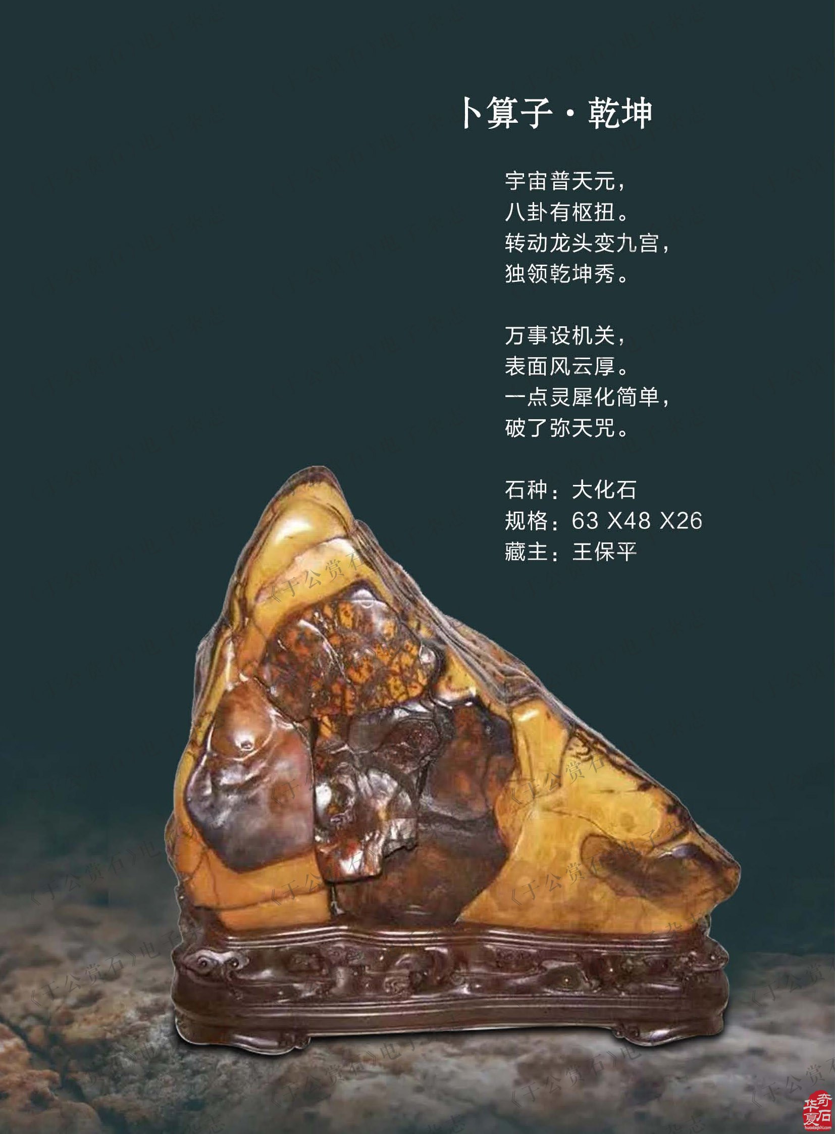 上《于公赏石》看行家论述文化传统文化文化赏石