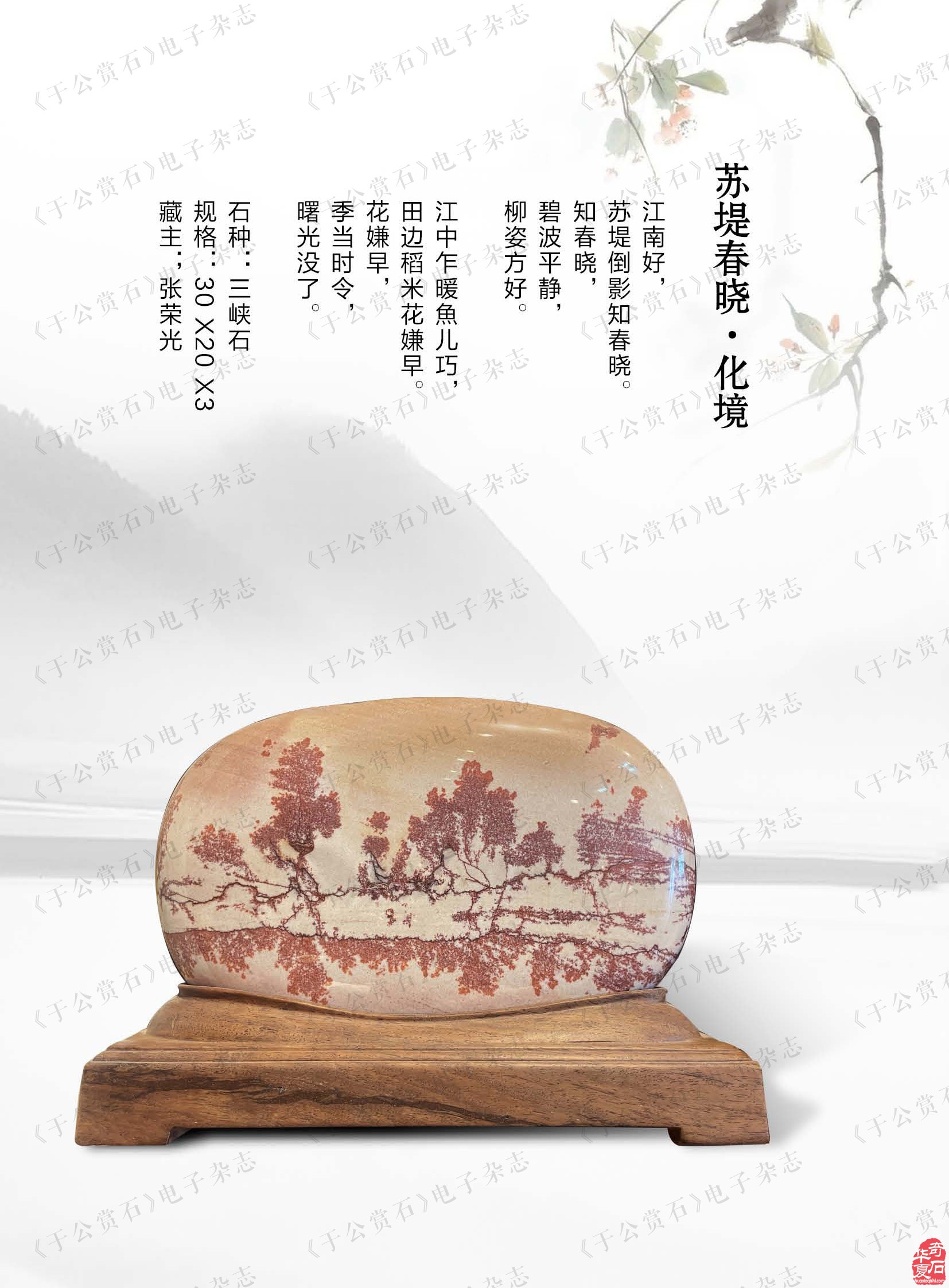 新的一期《于公赏石》杂志上线啦