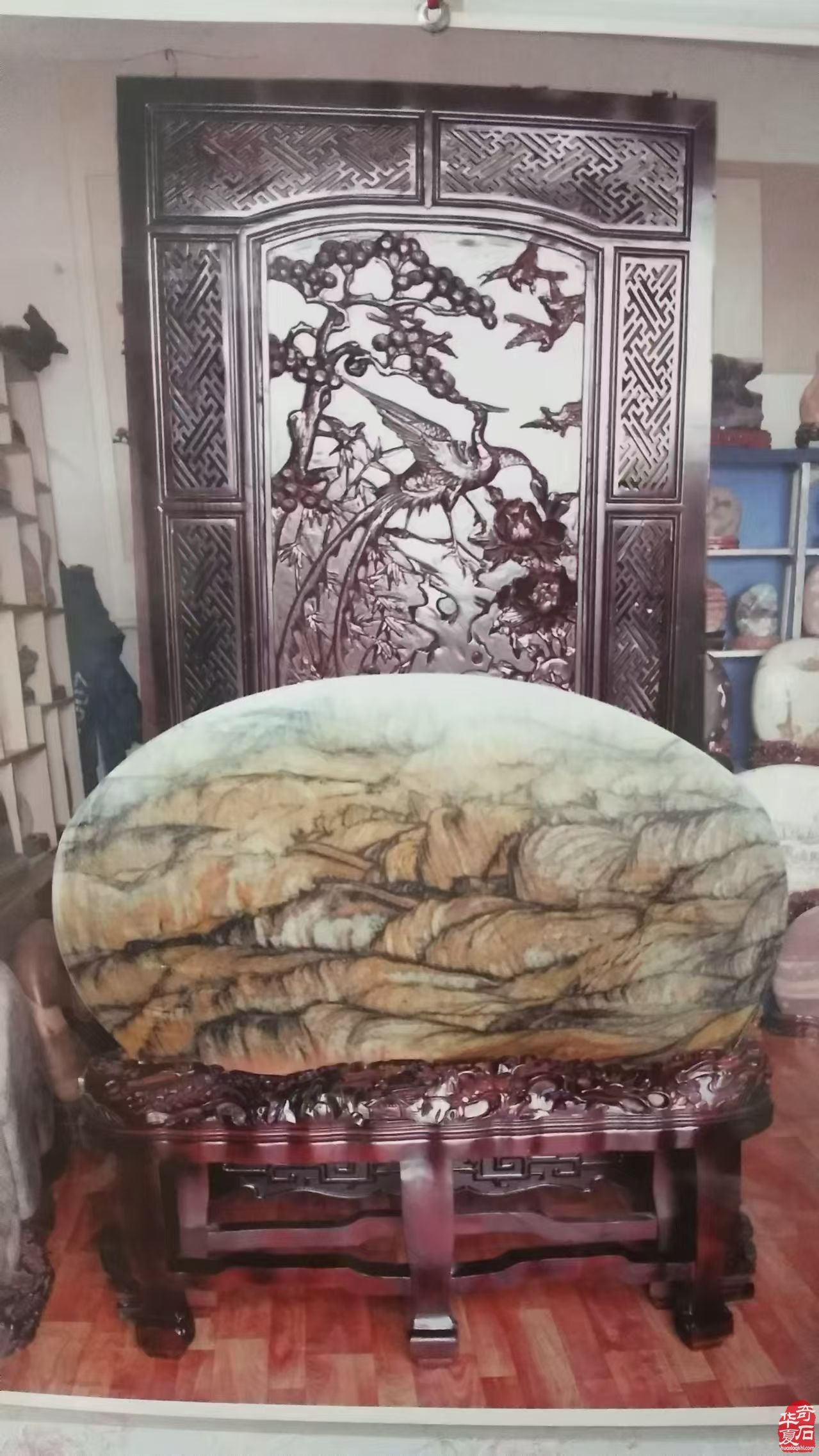 洛阳赏石界有这么一位备受尊敬的人物
