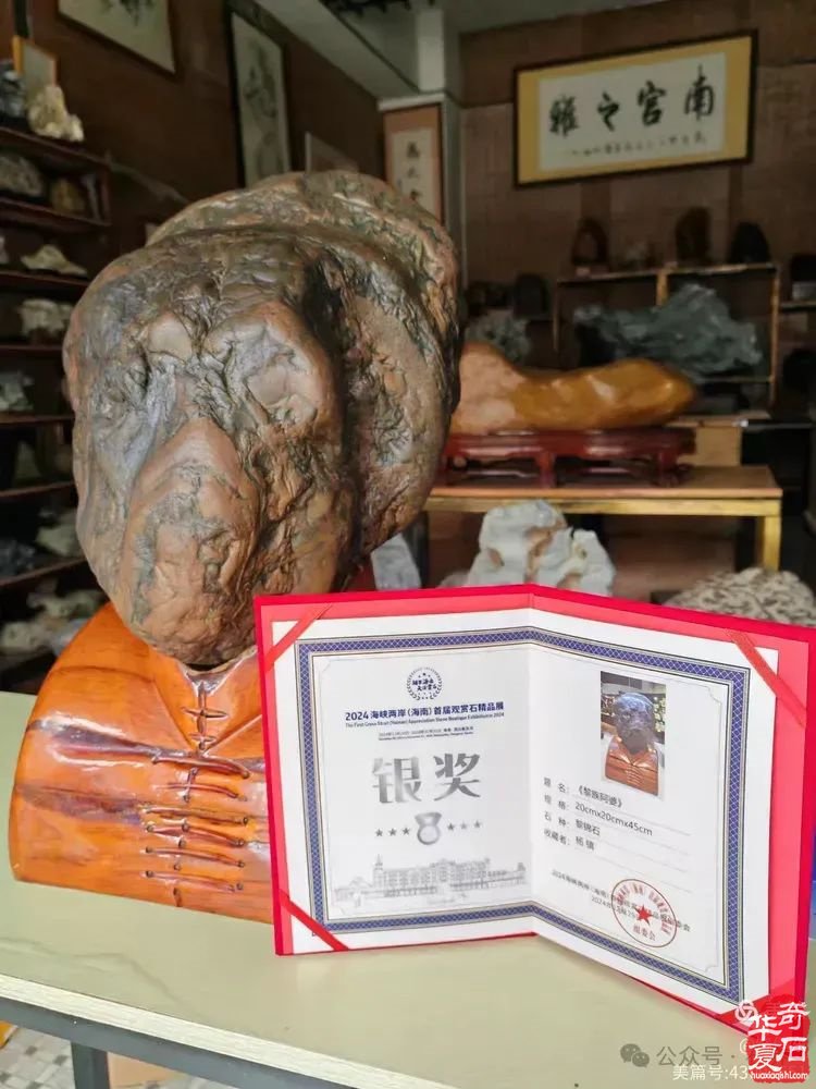 昌江县观赏石协会组团海峡两岸（海南）首届观赏石展 斩获佳绩