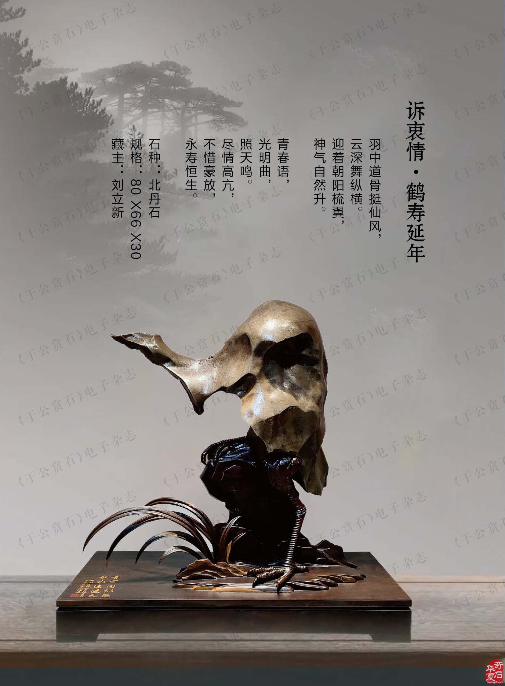 迎新春赏美石《于公赏石》推出名家风范刘立新