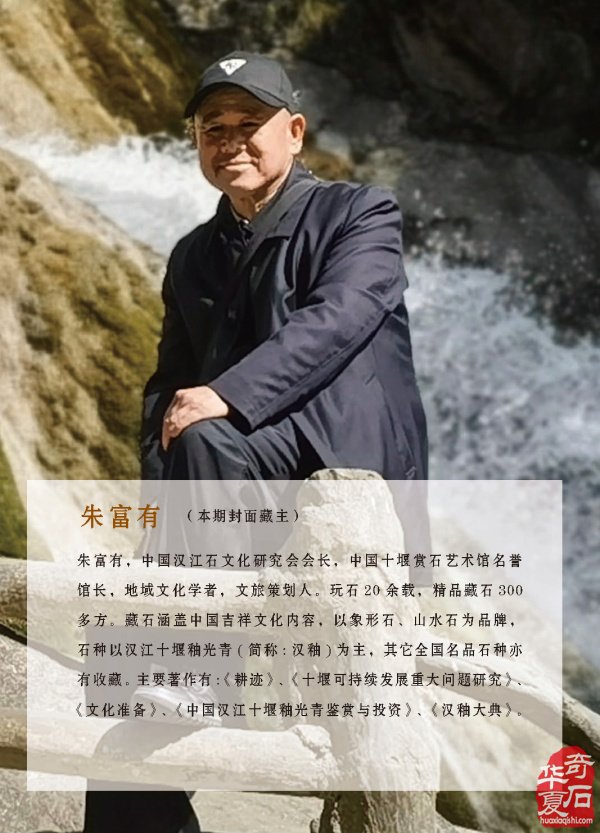 上《于公赏石》看女子会长朱流勄奇石作品
