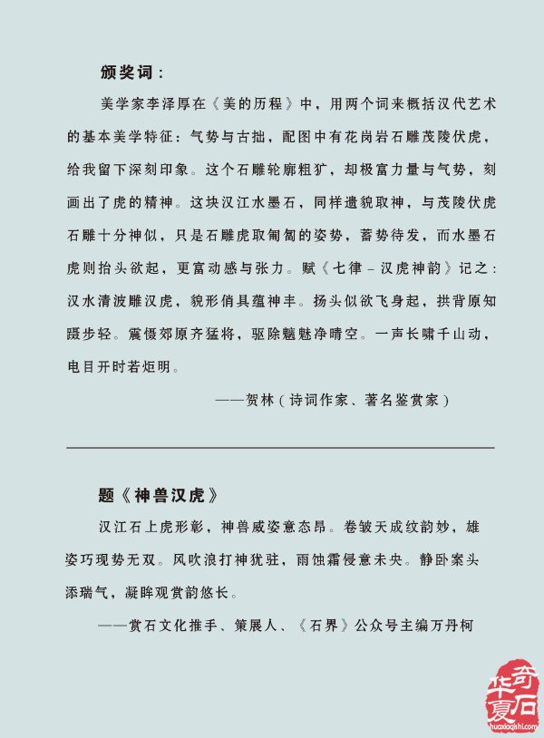 上《于公赏石》看女子会长朱流勄奇石作品
