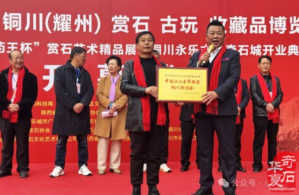 完整报道！——2025’首届铜川（耀州）赏石文化博览会暨“药王杯”赏石艺术精品展开幕仪式（附：精品展获奖作品选
