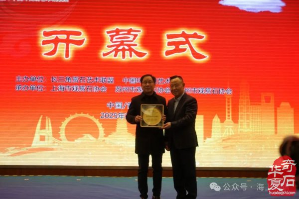 首届长三角赏石艺术联盟•中国环太湖艺术城联展盛大开幕