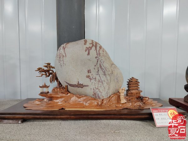 中国洛阳第三十三届“大乾门杯”国际赏石文化艺术展暨交易会于2025年4月1日盛大开幕精品展出的特等奖8方