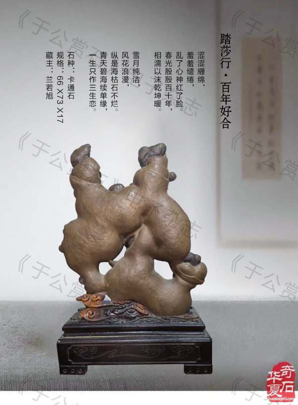 新的一期《于公赏石》杂志上线啦