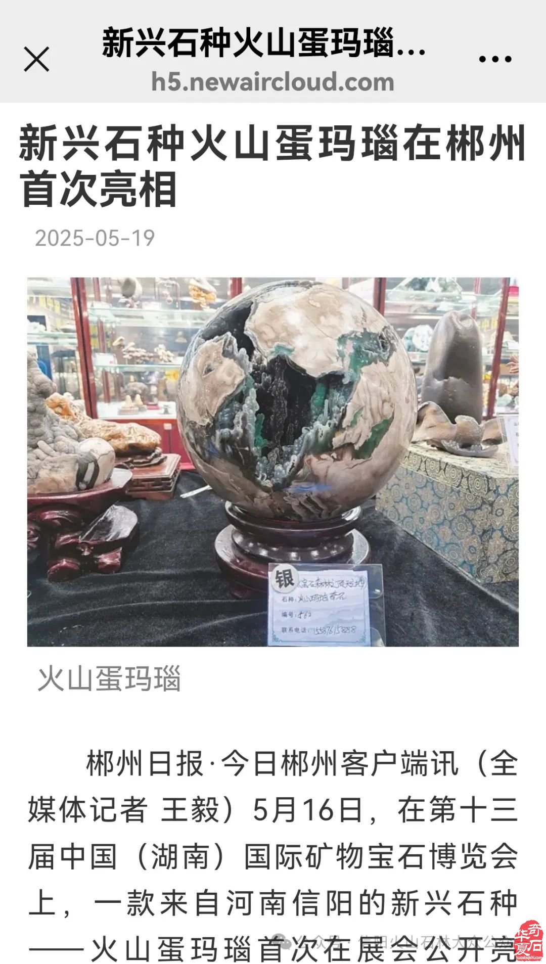 《火山石林》专题报道:奇石我不想说!