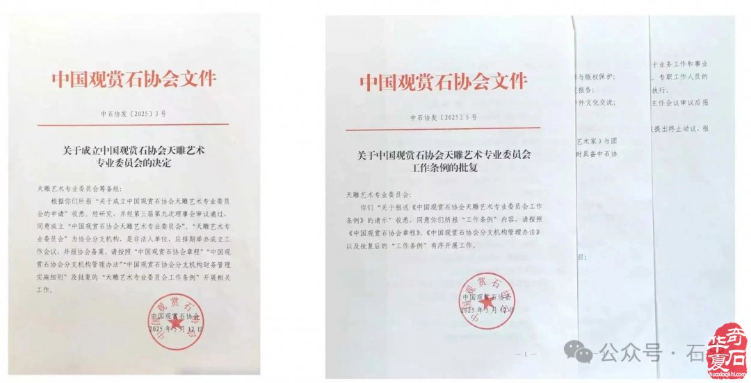 热烈祝贺天雕艺术专业委员会成立