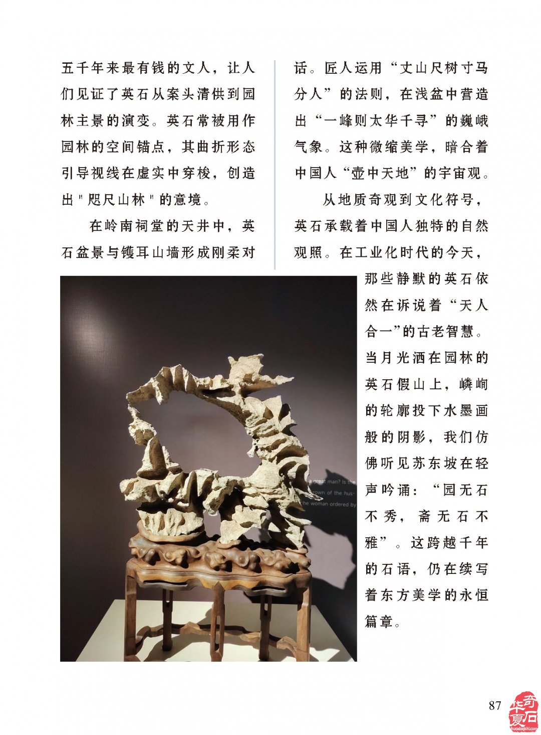 《于公赏石》盛赞石友云集的赏石盛会嗨翻初夏