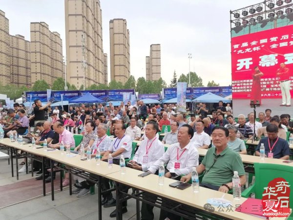 中国·宝鸡首届赏石文化博览会暨“九龙杯”全国赏石艺术精品展盛大开幕