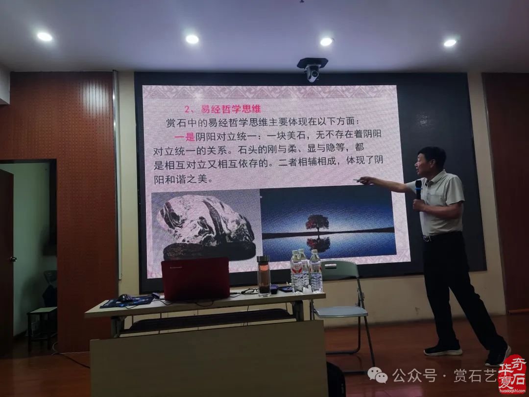 鹤壁市奇石协会成功举办《太极、赏石杂谈》知识讲座