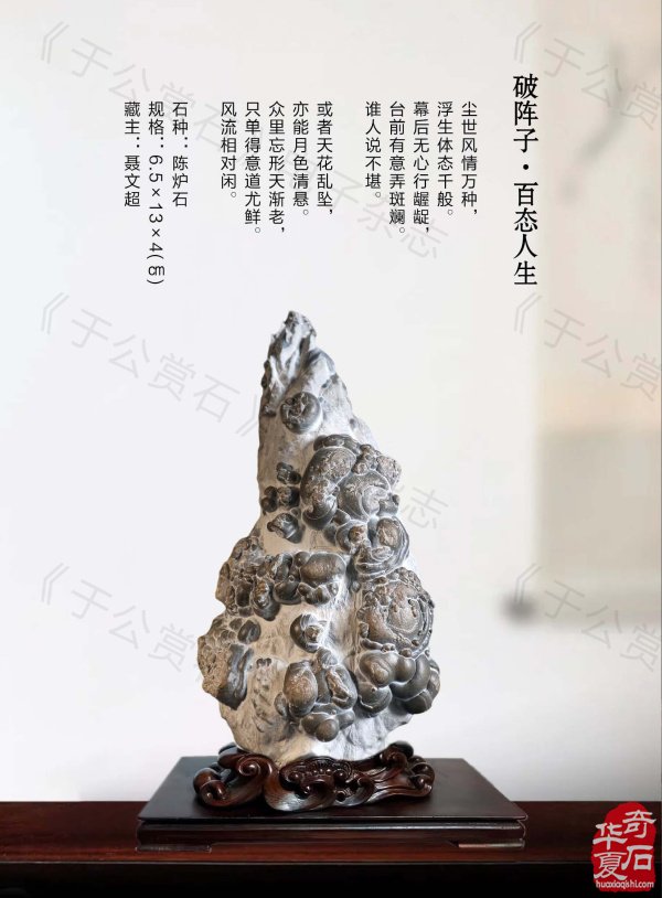 谈古论今赏美石就上《于公赏石》杂志