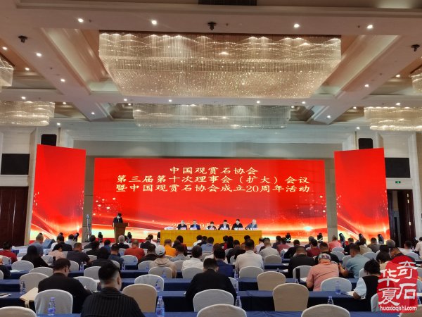 中国观赏石协会成立20周年庆典活动