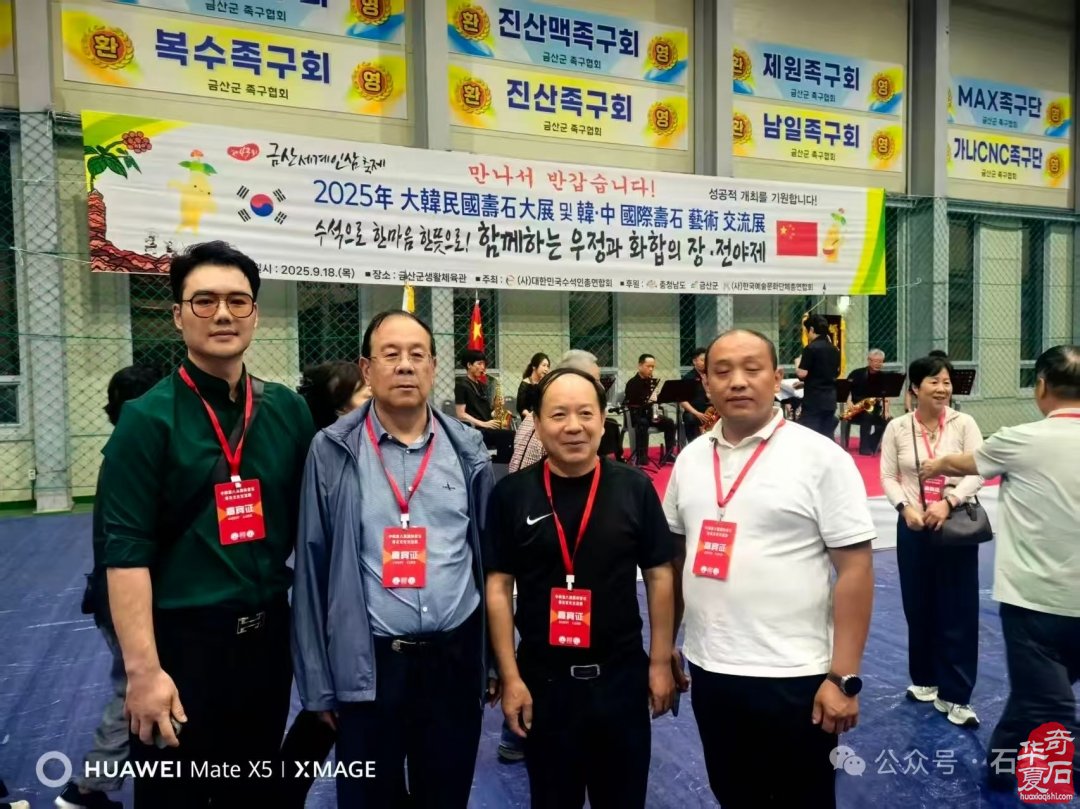 安徽赏石艺术作品跨洋赴韩谱写中韩文化交流新篇