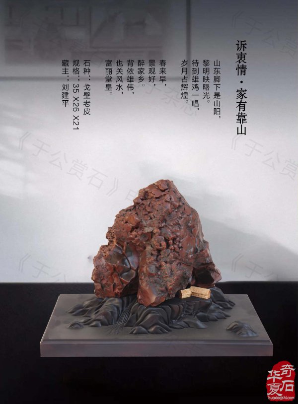 《于公赏石》带你领略藏家的美石 图