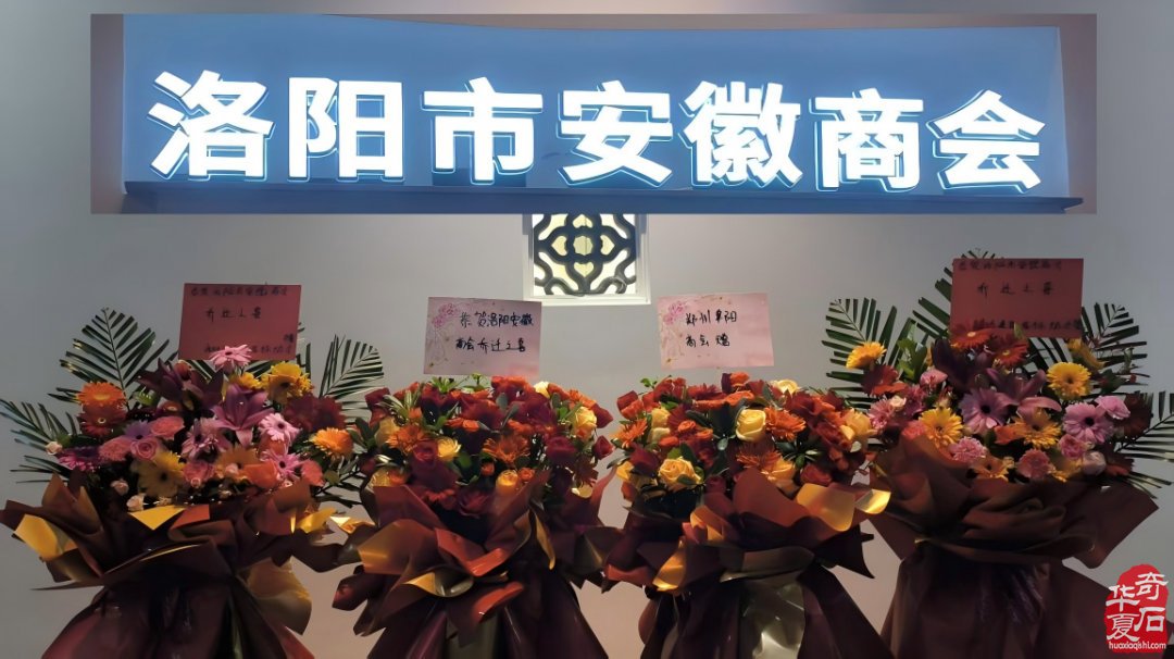 洛阳市安徽商会乔迁灵璧石义拍圆满成功