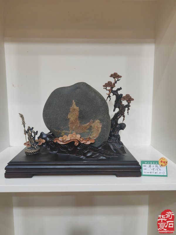 洛阳市赏石协会在伊川开展迎新春活动