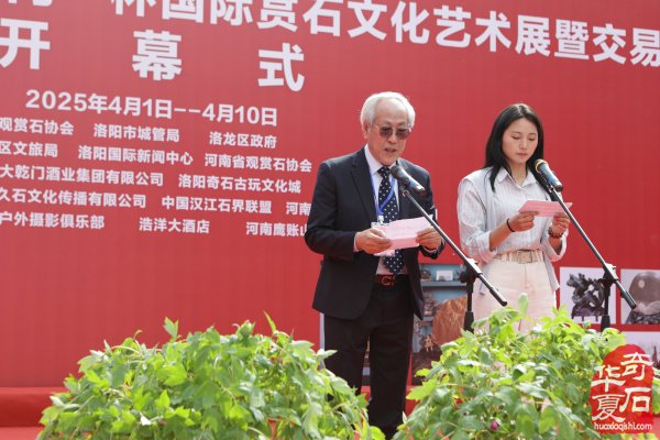 来自石界的一位老朋友的祝福 图