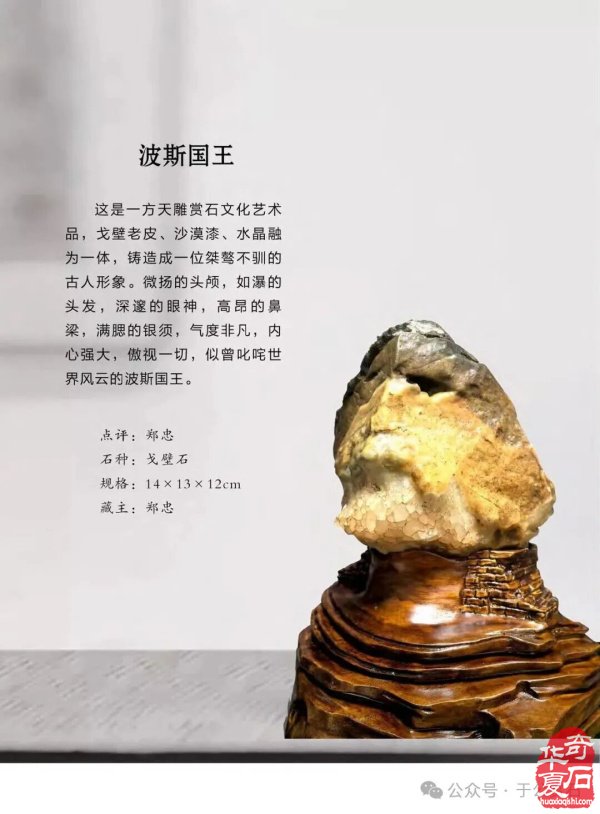 退有所作 休有所为 生命不息 赏石不止 ——退休军人郑忠献身赏石文化事迹