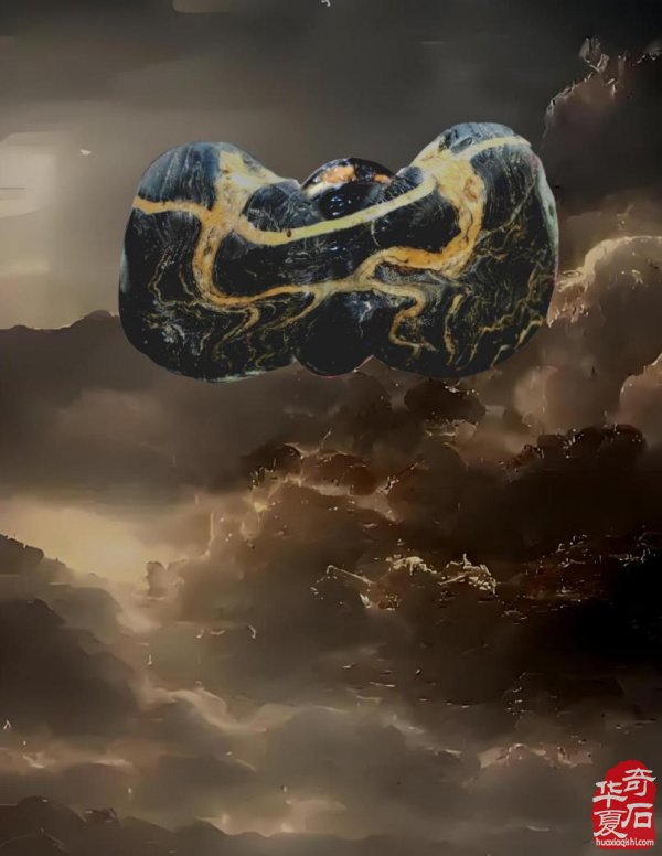 黄河画面石《伏羲女娲》中的石文化