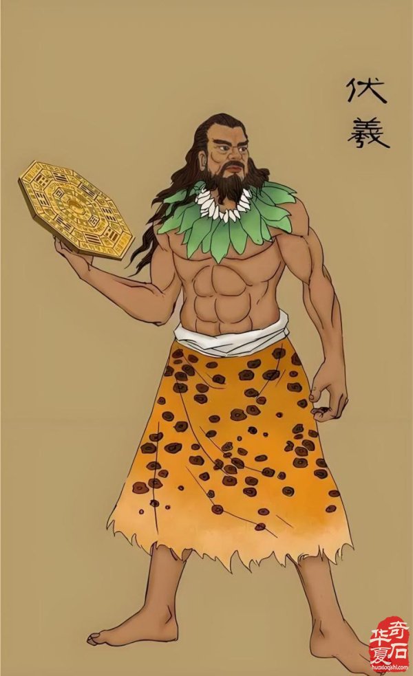 黄河画面石《伏羲女娲》中的石文化