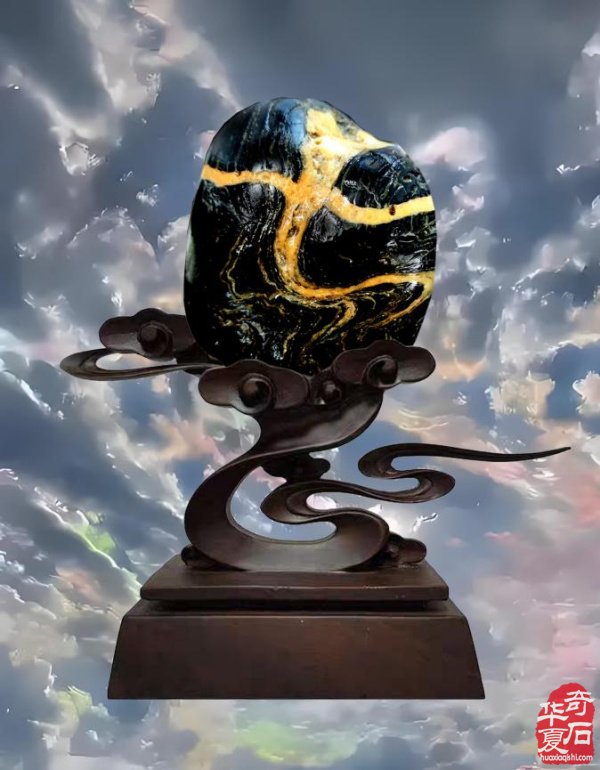 黄河画面石《伏羲女娲》中的石文化