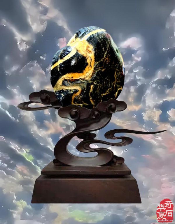 黄河画面石《伏羲女娲》中的石文化