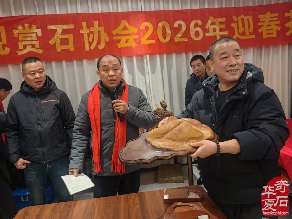 淮南市观赏石协会举办2026年迎春茶话会